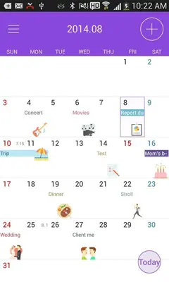 Naver Calendar android App screenshot 0